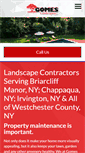 Mobile Screenshot of gomeslandscapinginc.com